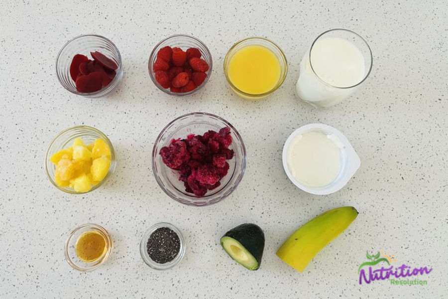 dragon fruit smoothie