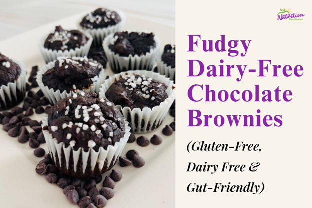 Fudgy Dairy-Free Chocolate Brownies (Gluten-Free & Gut-Friendly)